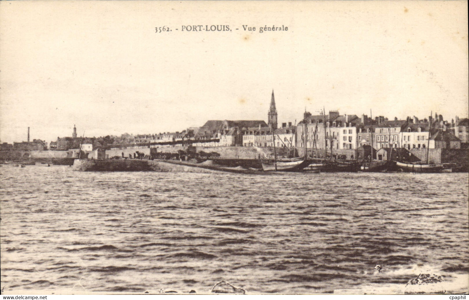CPA Port Louis Vue Generale