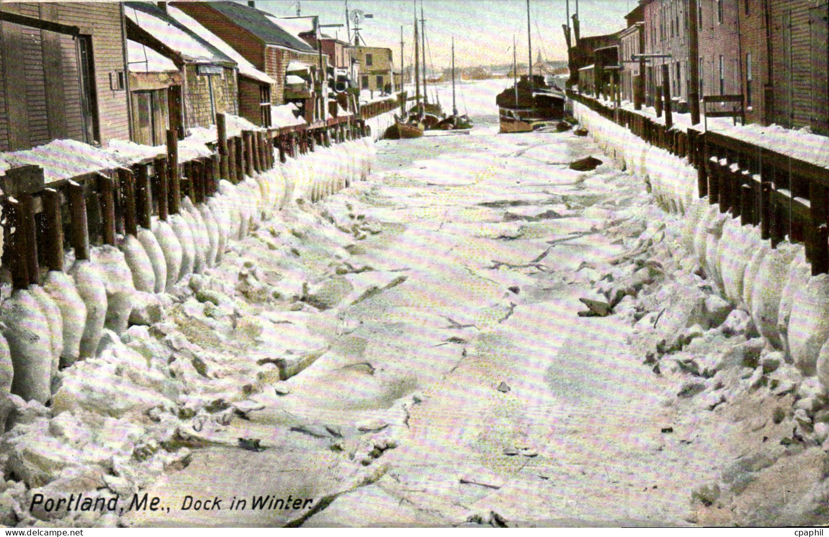 CPA Portland Me Dock in Winter
