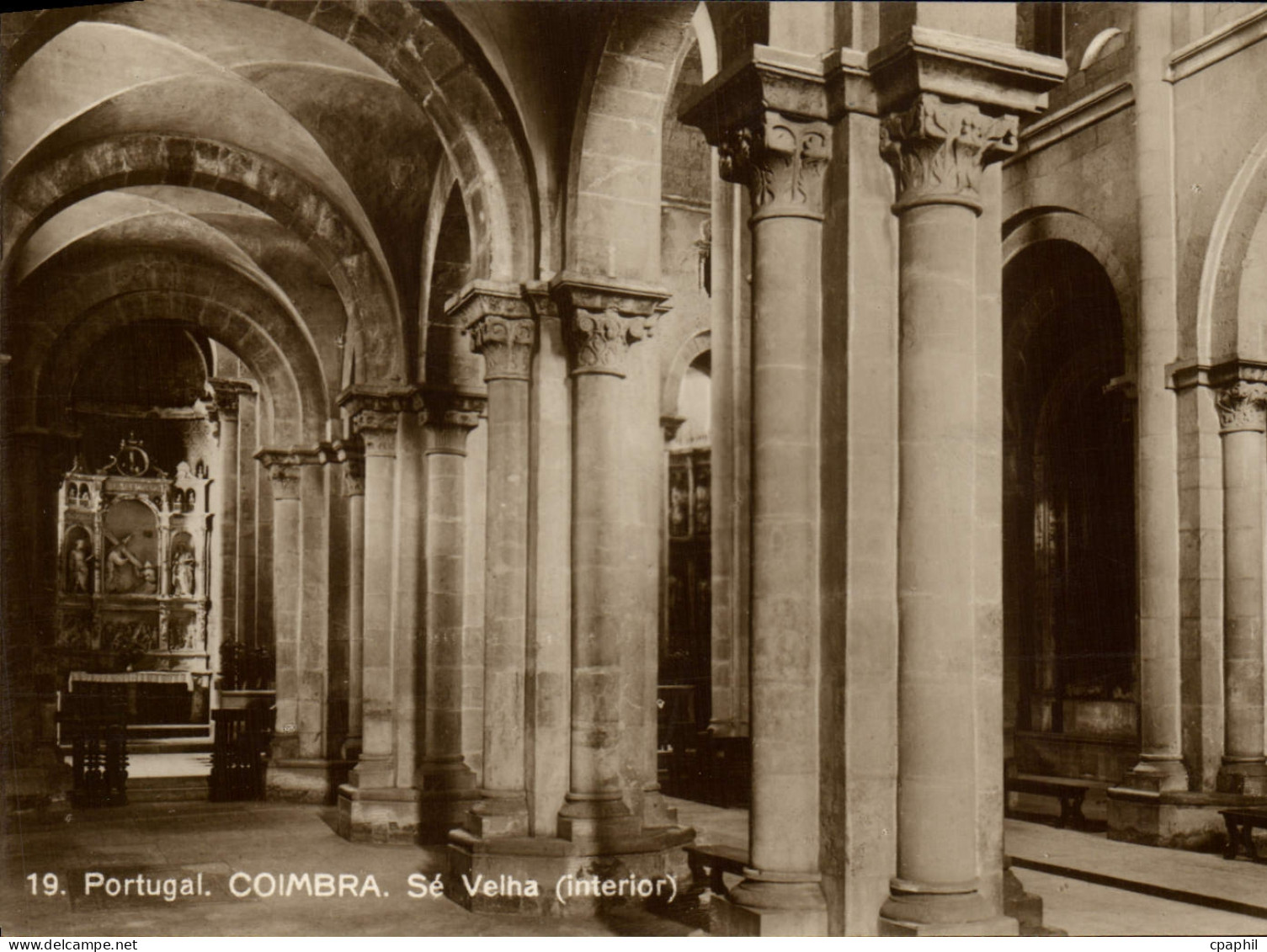 CPA Portugal Coimbra Se Velha
