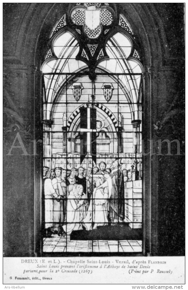 CPA / postcard / France / Chapelle royale de Dreux / chapelle Saint-Louis