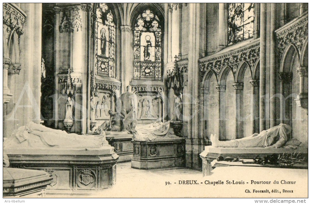 CPA / postcard / France / Chapelle royale de Dreux / chapelle Saint-Louis