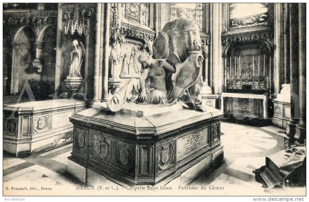 CPA / postcard / France / Chapelle royale de Dreux / chapelle Saint-Louis