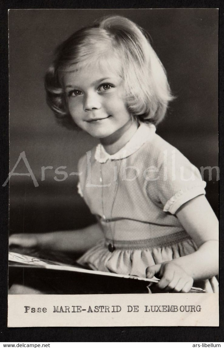 CPA / Postcard / ROYALTY / Luxemburg / Luxembourg / Princesse Marie-Astrid / 2 scans