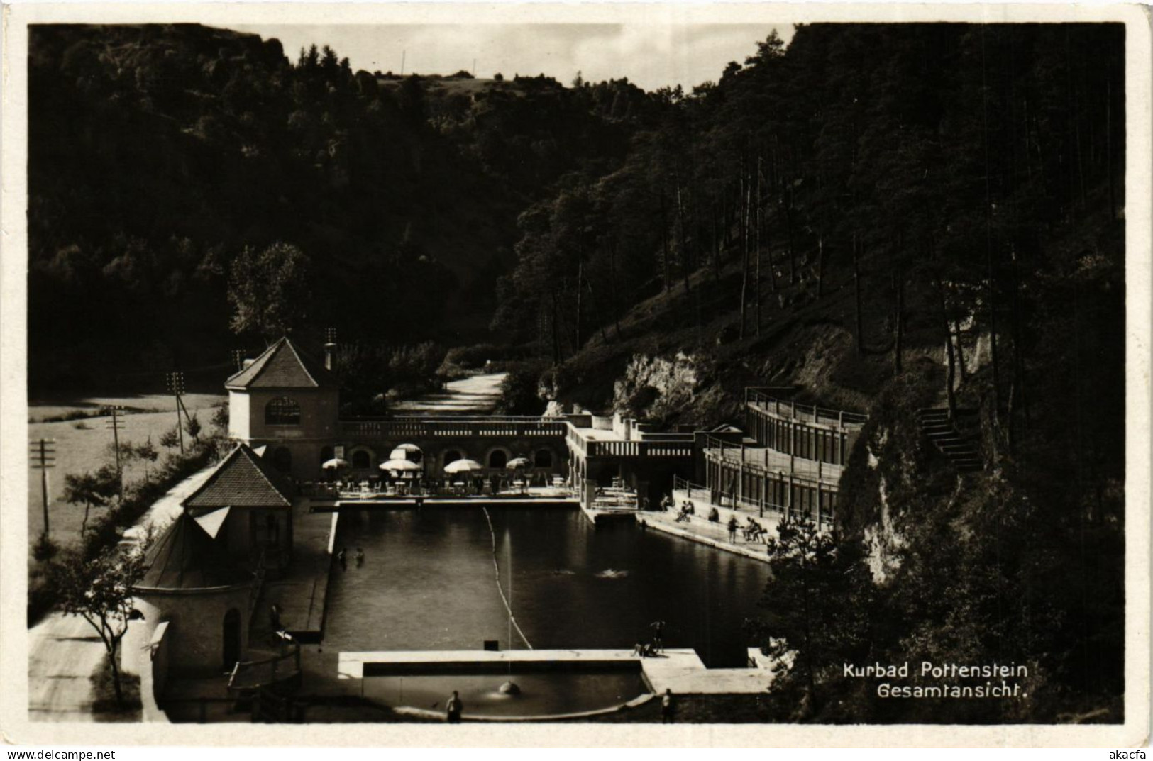 CPA Pottenstein - Kurbad Pottenstein - Gesamtansicht GERMANY (918824)