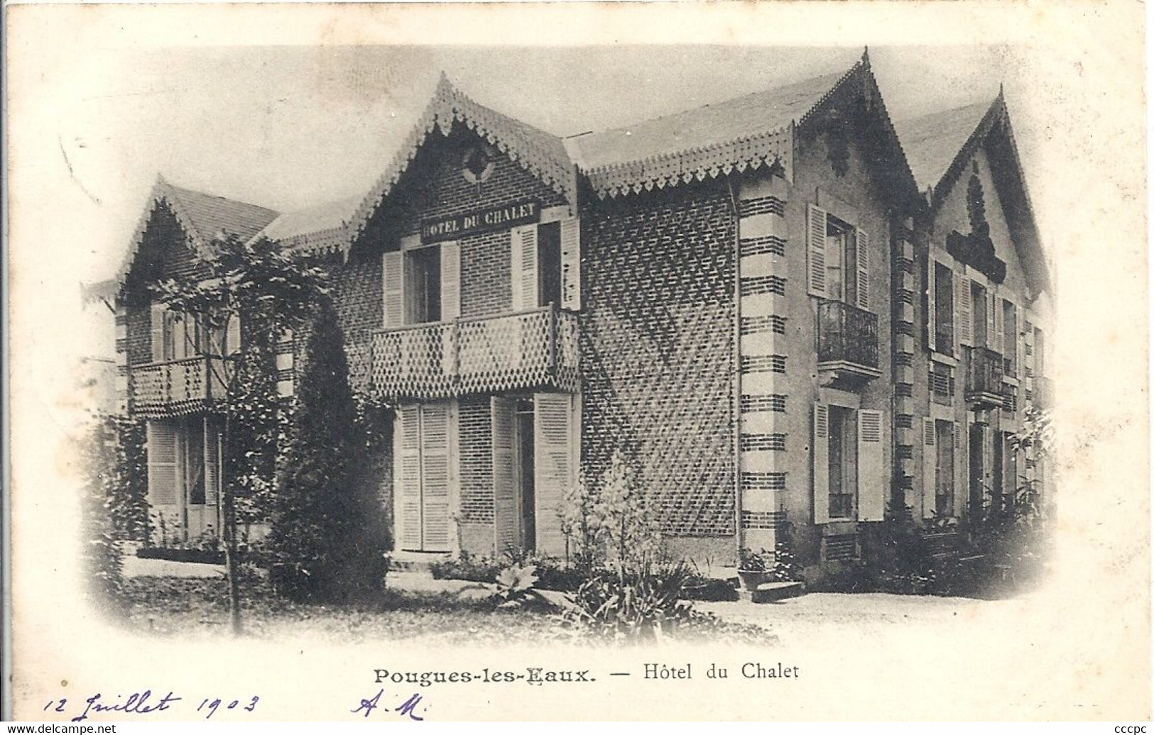 CPA Pougues-les-Eaux Hôtel du Chalet