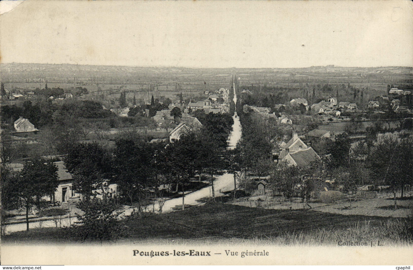 CPA Pougues Les Eaux Vue Generale