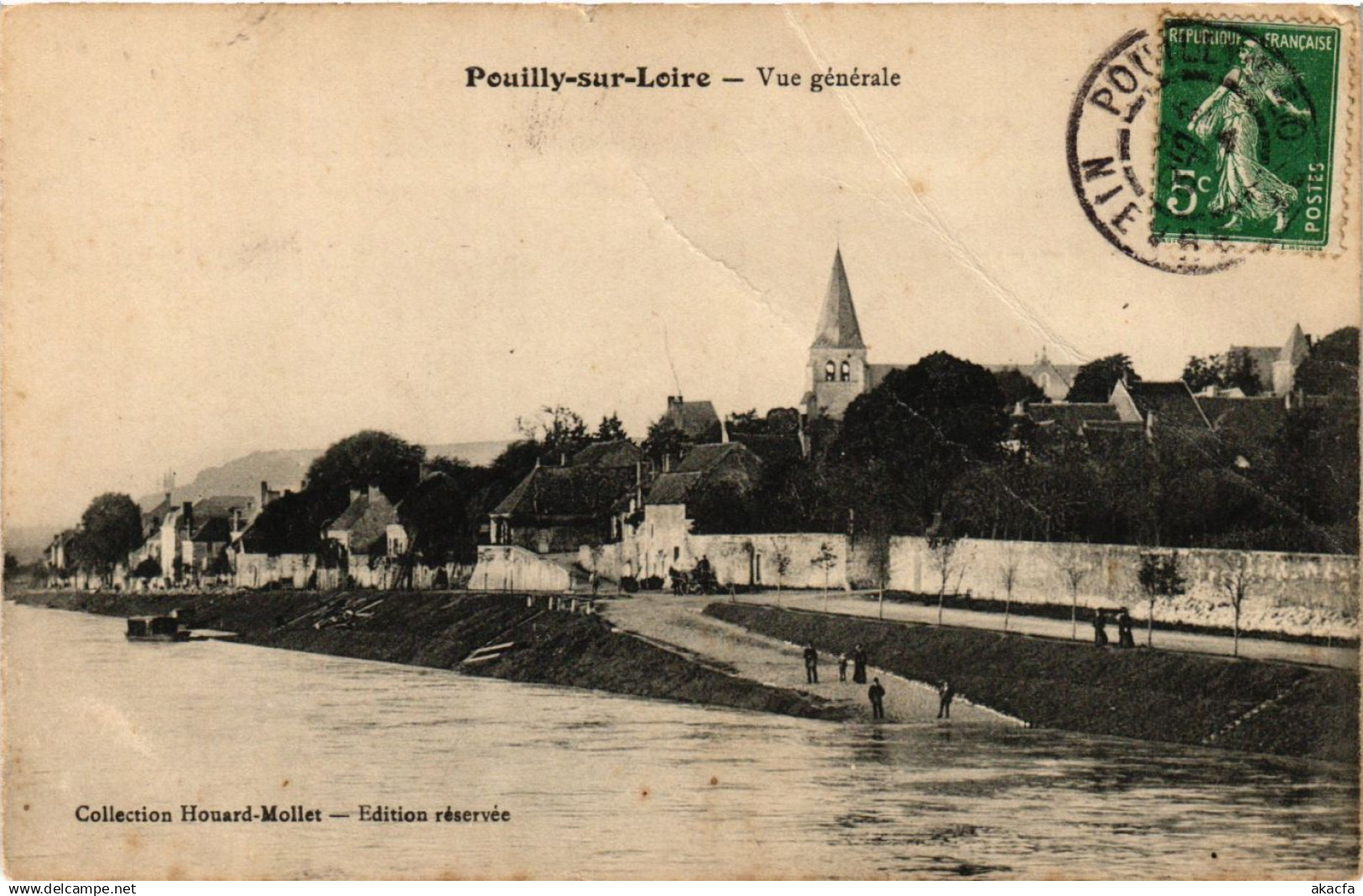 CPA POUILLY-sur-LOIRE - Ve gnerale (293044)