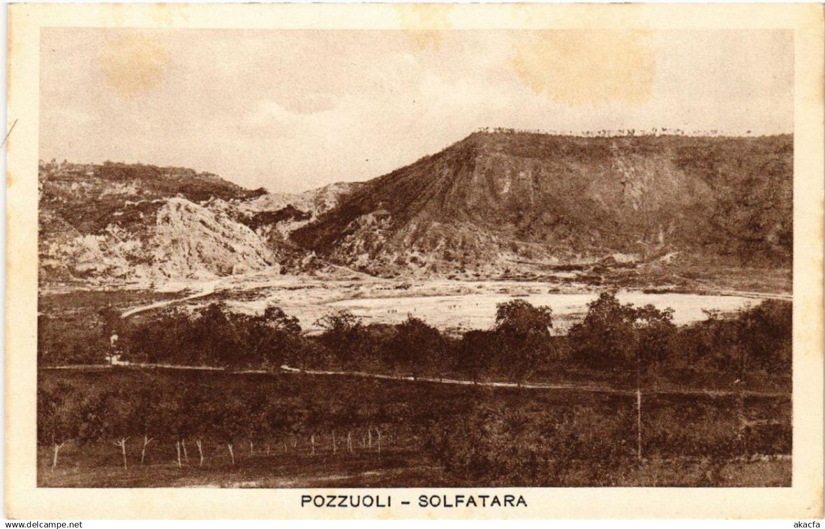 CPA POZZUOLI Solfatara ITALY (526537)