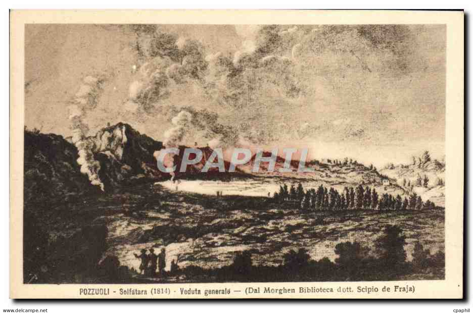 CPA Pozzuoli solfatara Veduta Generale