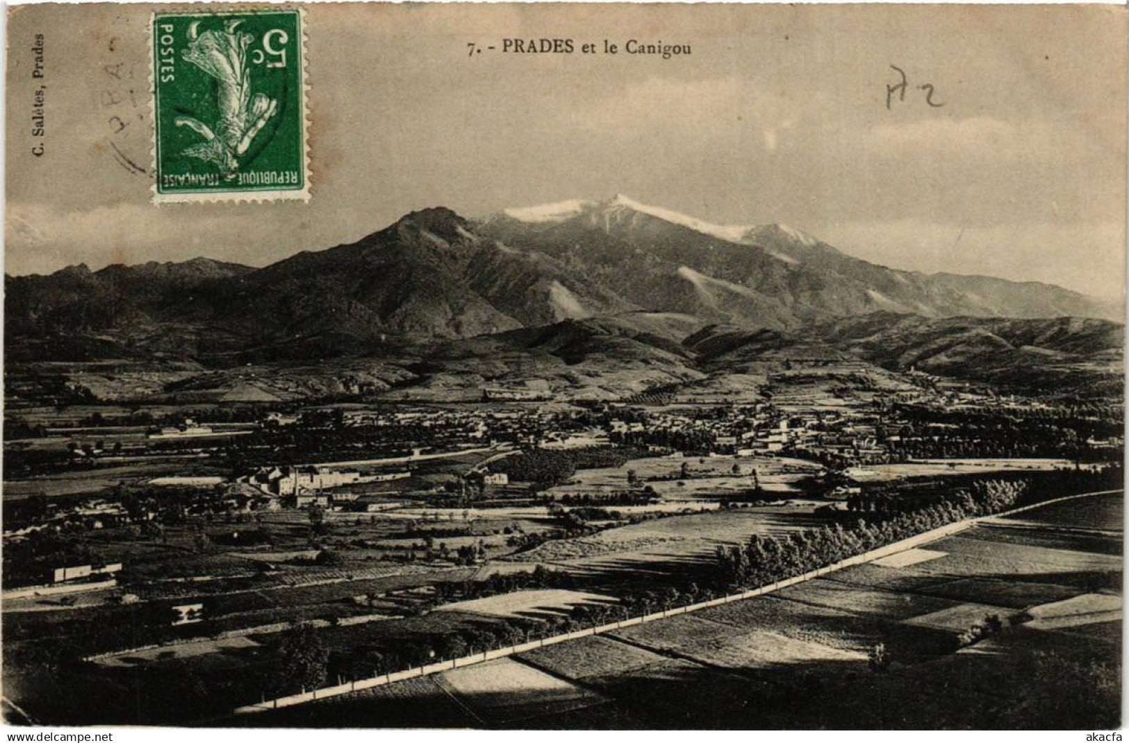 CPA PRADES et le Canigou (680870)