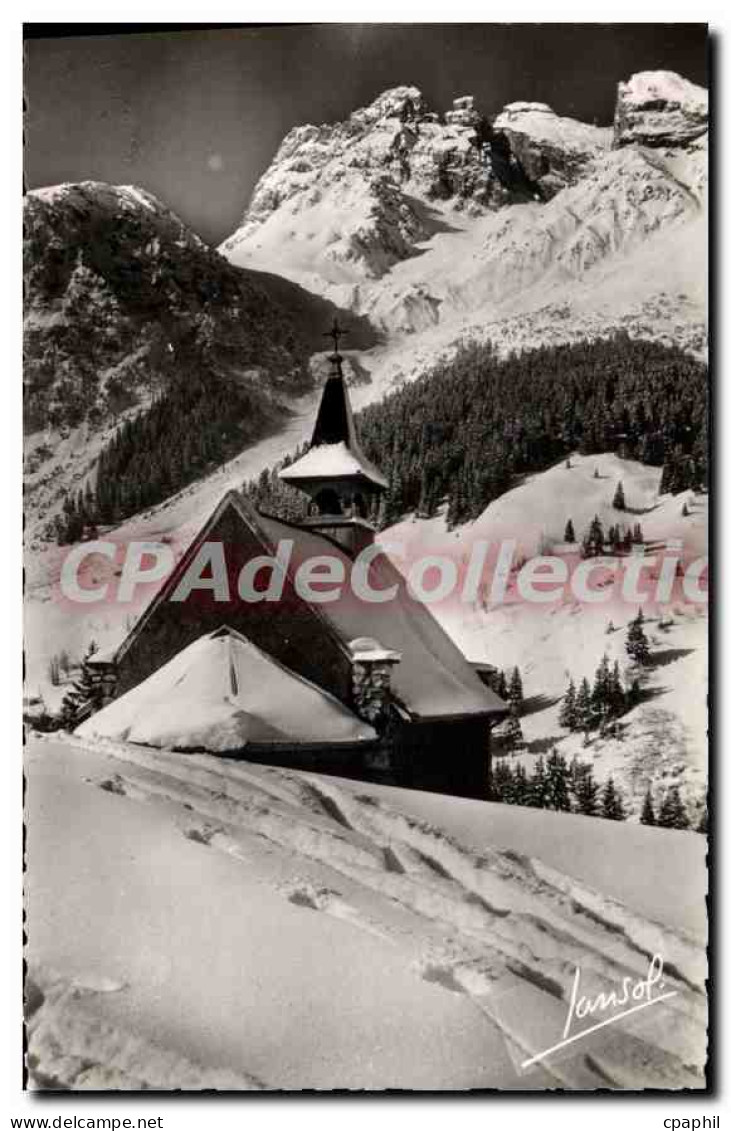 CPA PRALOGNAN-la-VANOISE chapelle des Cranges