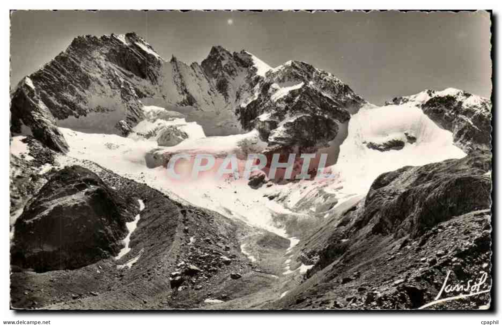 CPA Pralognan la vanoise Pointe de l'echelle Aiguilles de la partie