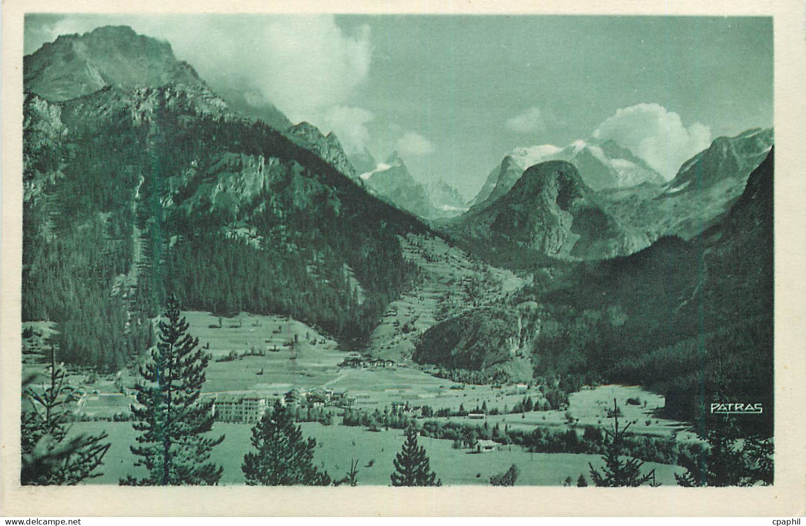 CPA Pralognan la Vanoise (Savoie) Vue Generale La Grande Casse