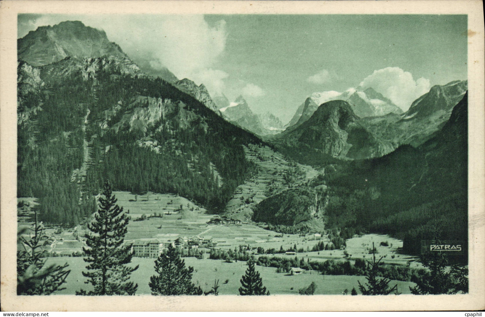 CPA Pralognan la Vanoise Savoie Vue generale La Grande Casse