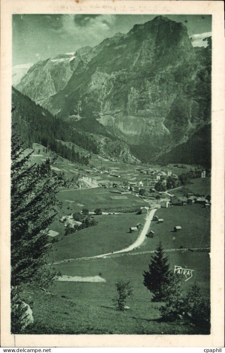 CPA Pralognan la Vanoise Vue generale Les Glaciers