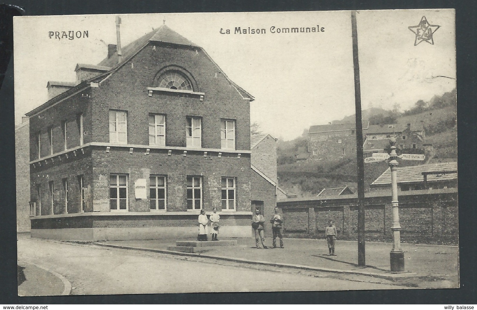 +++ CPA - PRAYON - TROOZ - Maison Communale    //
