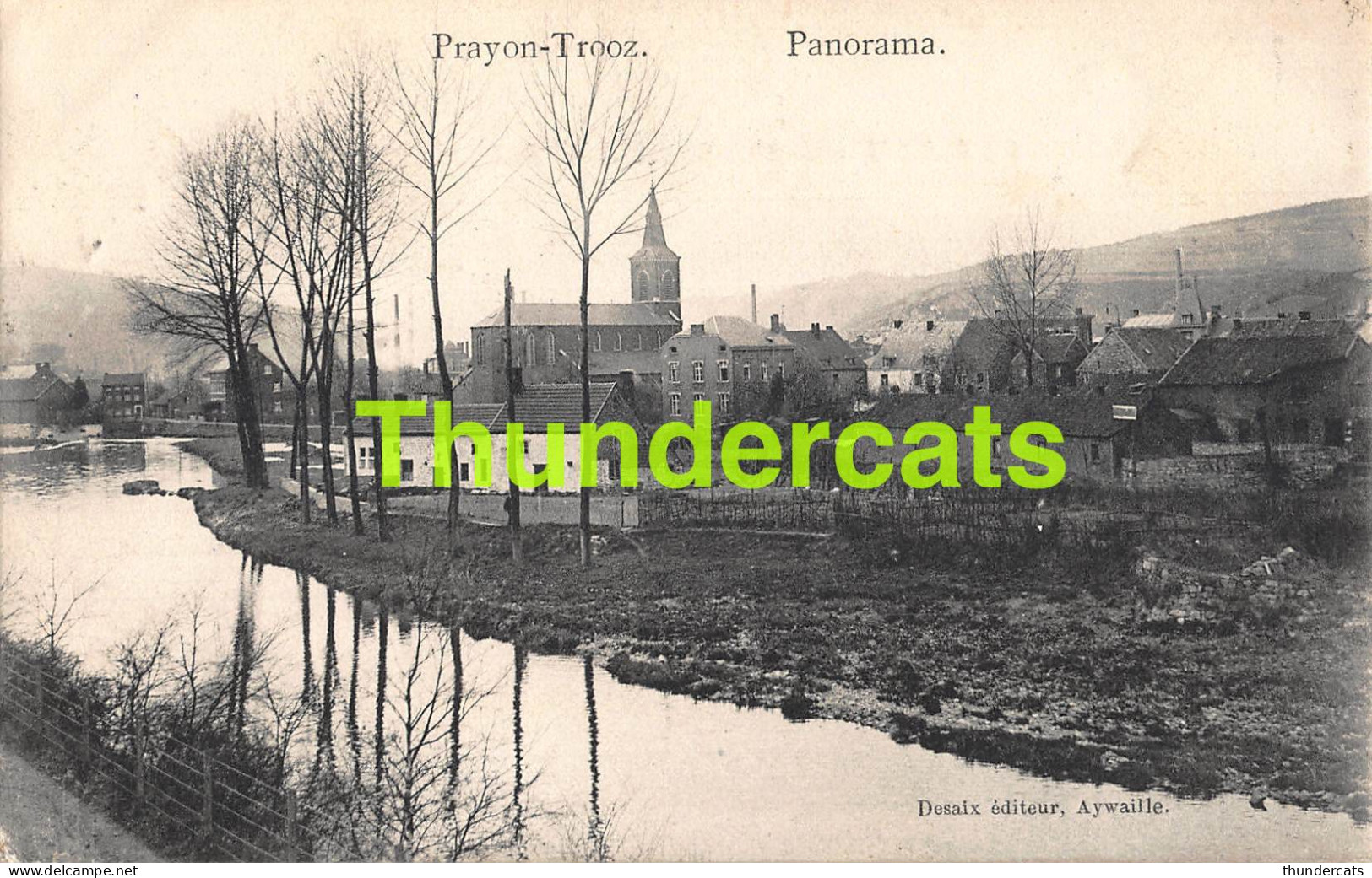 CPA PRAYON TROOZ PANORAMA