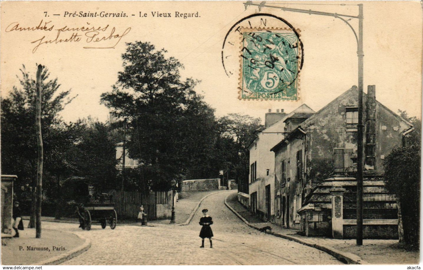 CPA Pré-Saint-Gervais - Le Vieux Regard (296378)