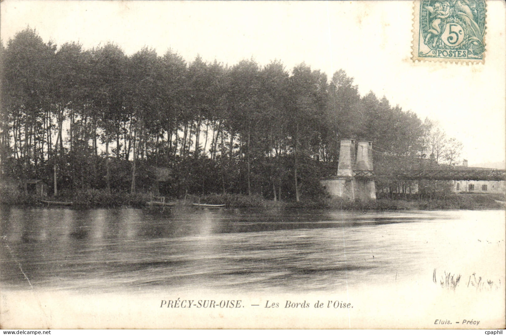 CPA Precy Sur Oise Les Bords de L'Oise