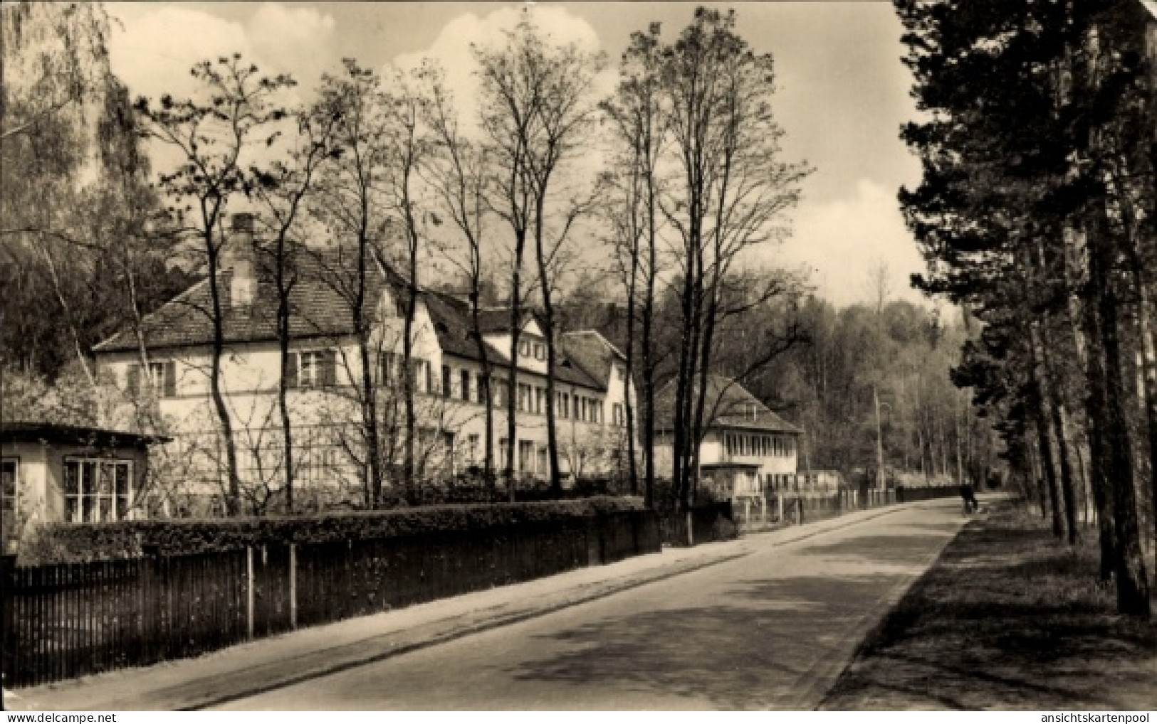 CPA Premnitz im Havelland, Mozartstraße am See