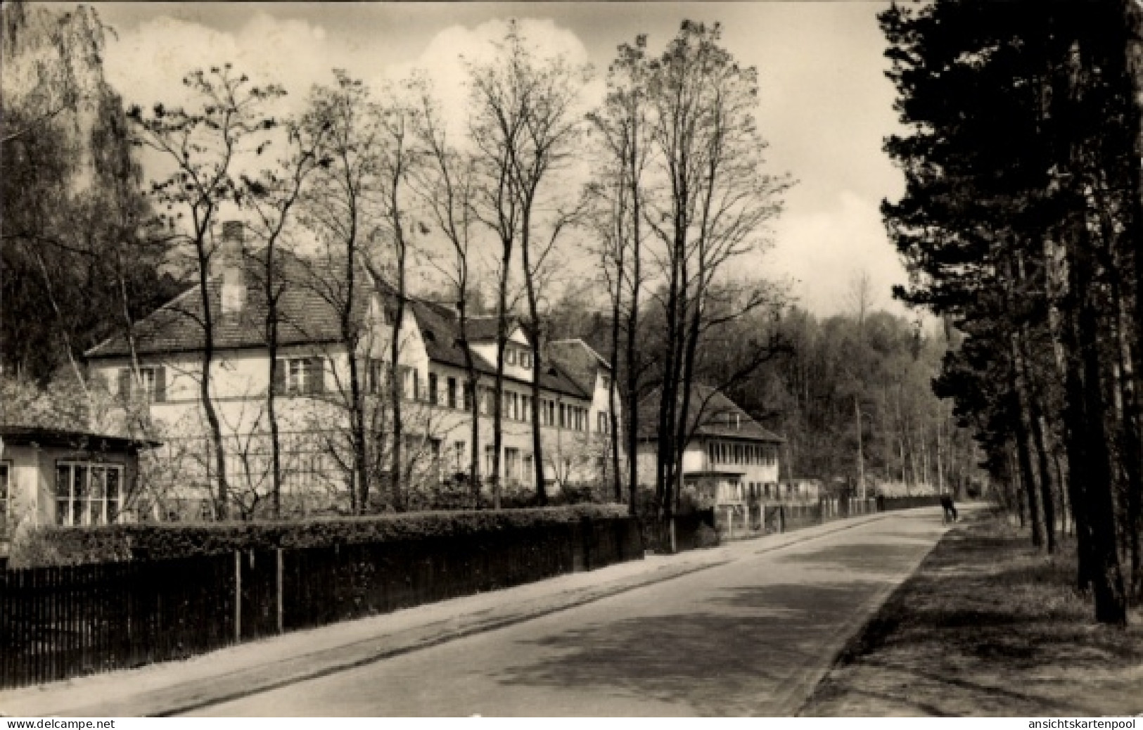 CPA Premnitz im Havelland, Mozartstraße am See