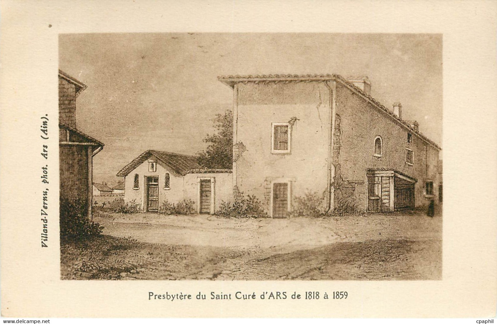 CPA Presbytere du Saint Cure d'Ars