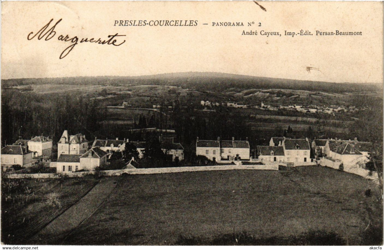 CPA Presles-Courcelles - Panorama (290776)