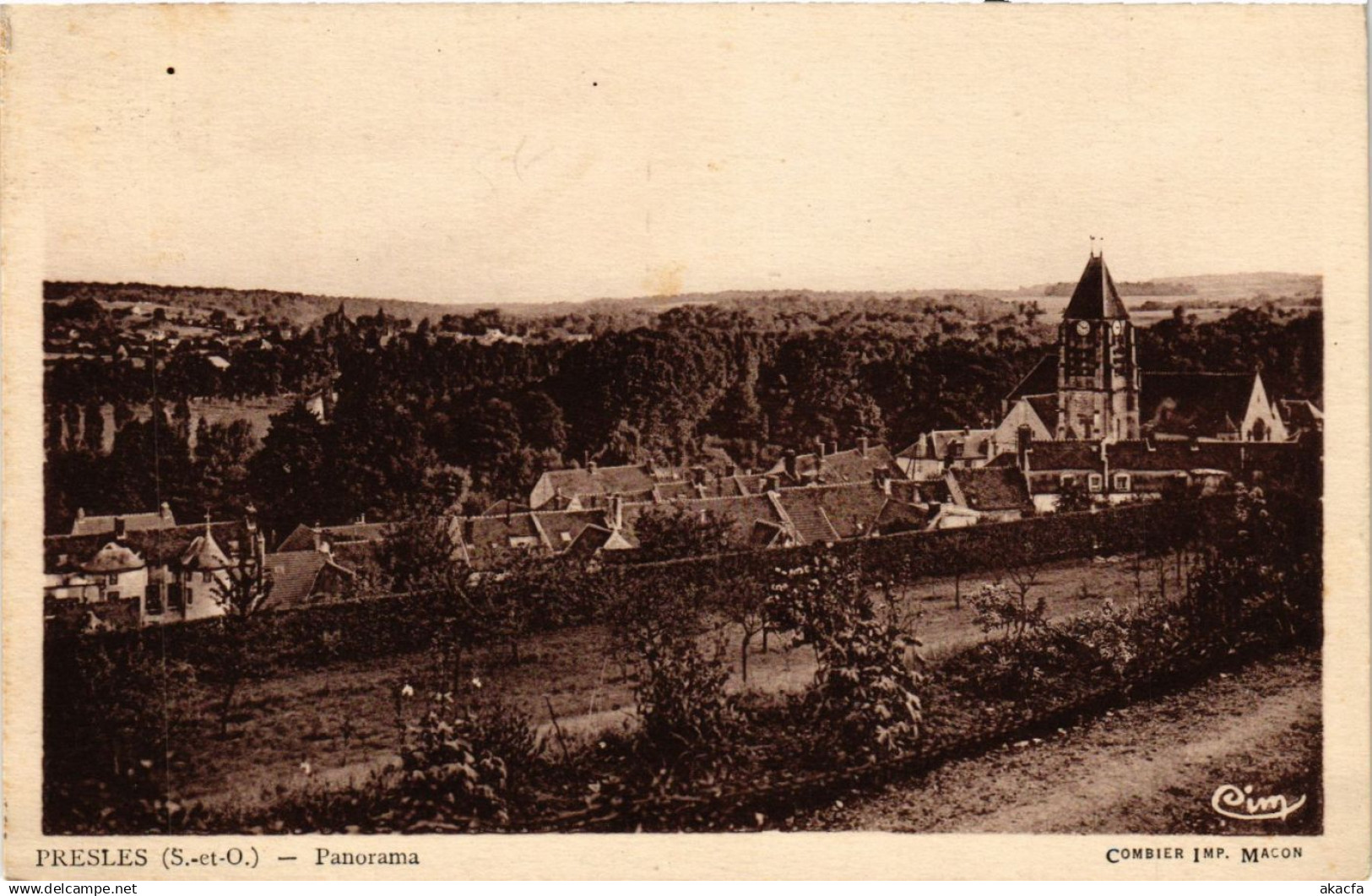 CPA PRESLES - Panorama (380411)
