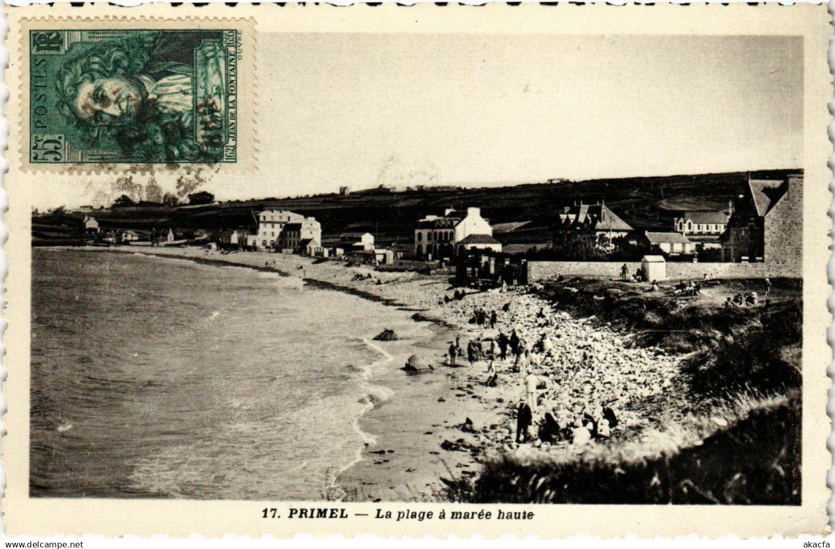 CPA Primel - La Plage a Maree Haute (1033245)