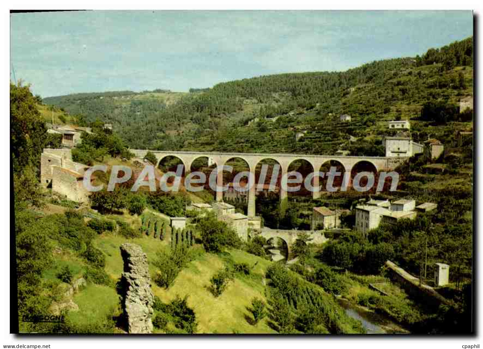 CPA Privas Ardeche Le Viaduc