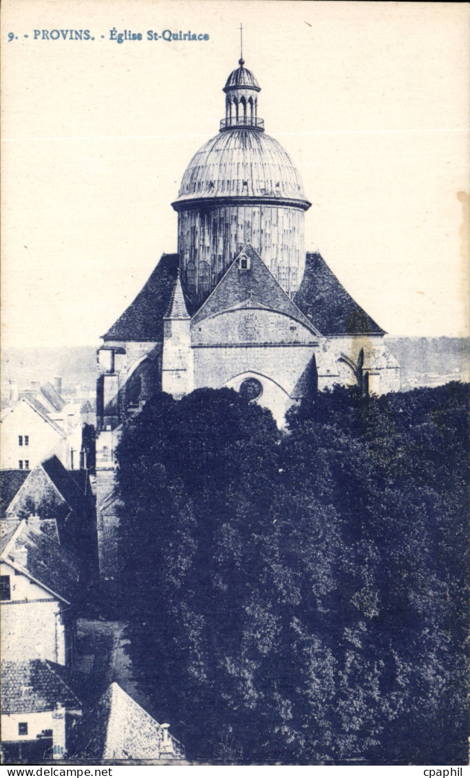 CPA Provins Eglise St Quiriace