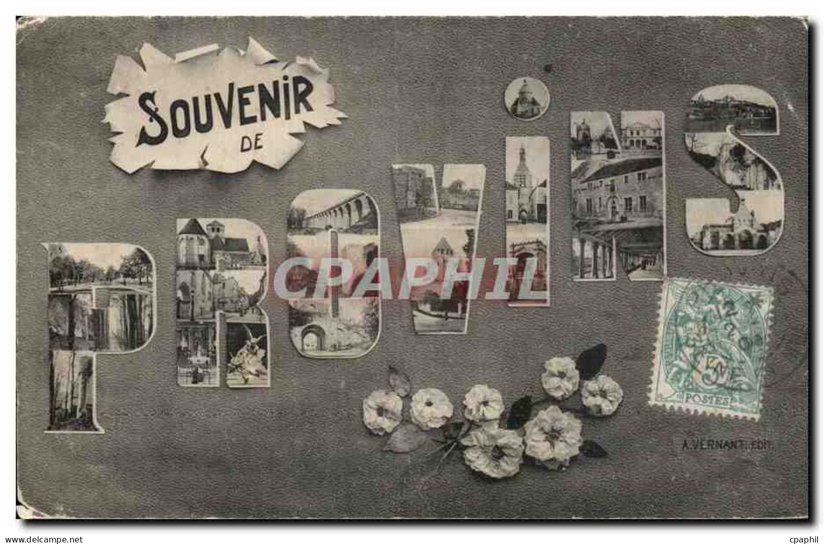 CPA Provins Souvenir