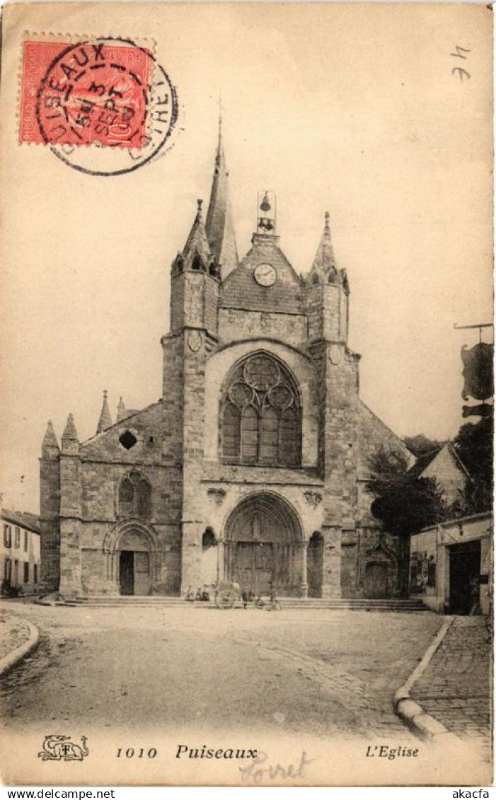 CPA PUISEAUX L'Église (607762)