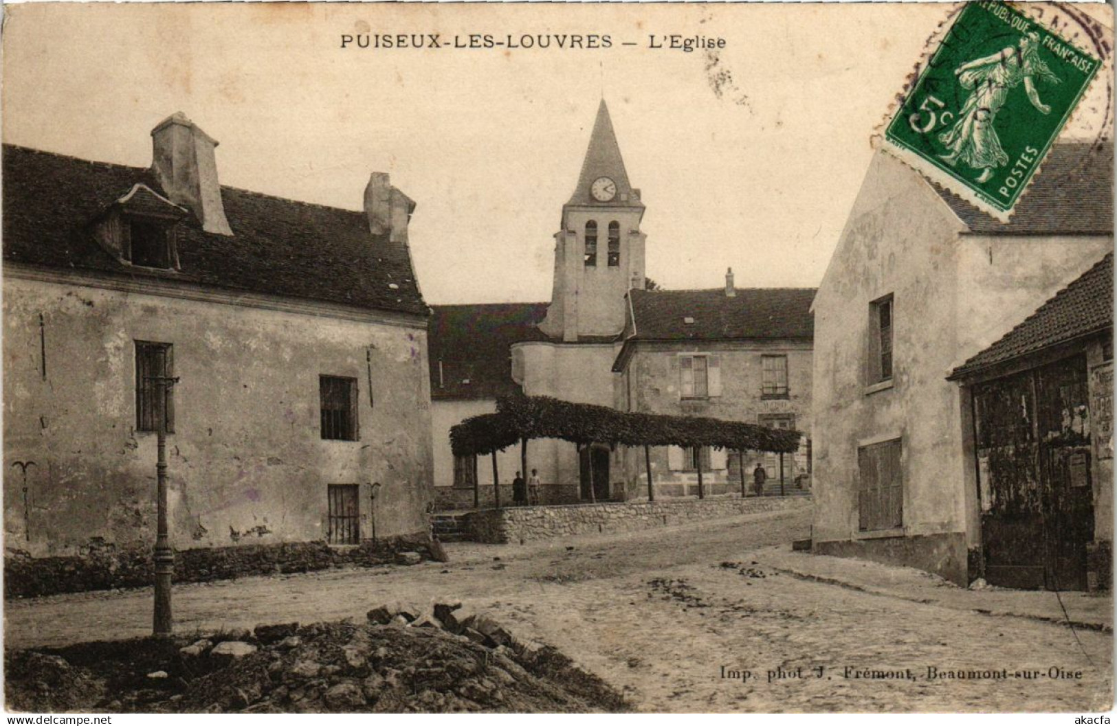 CPA Puiseux-les-Louvers - L'Église (107933)