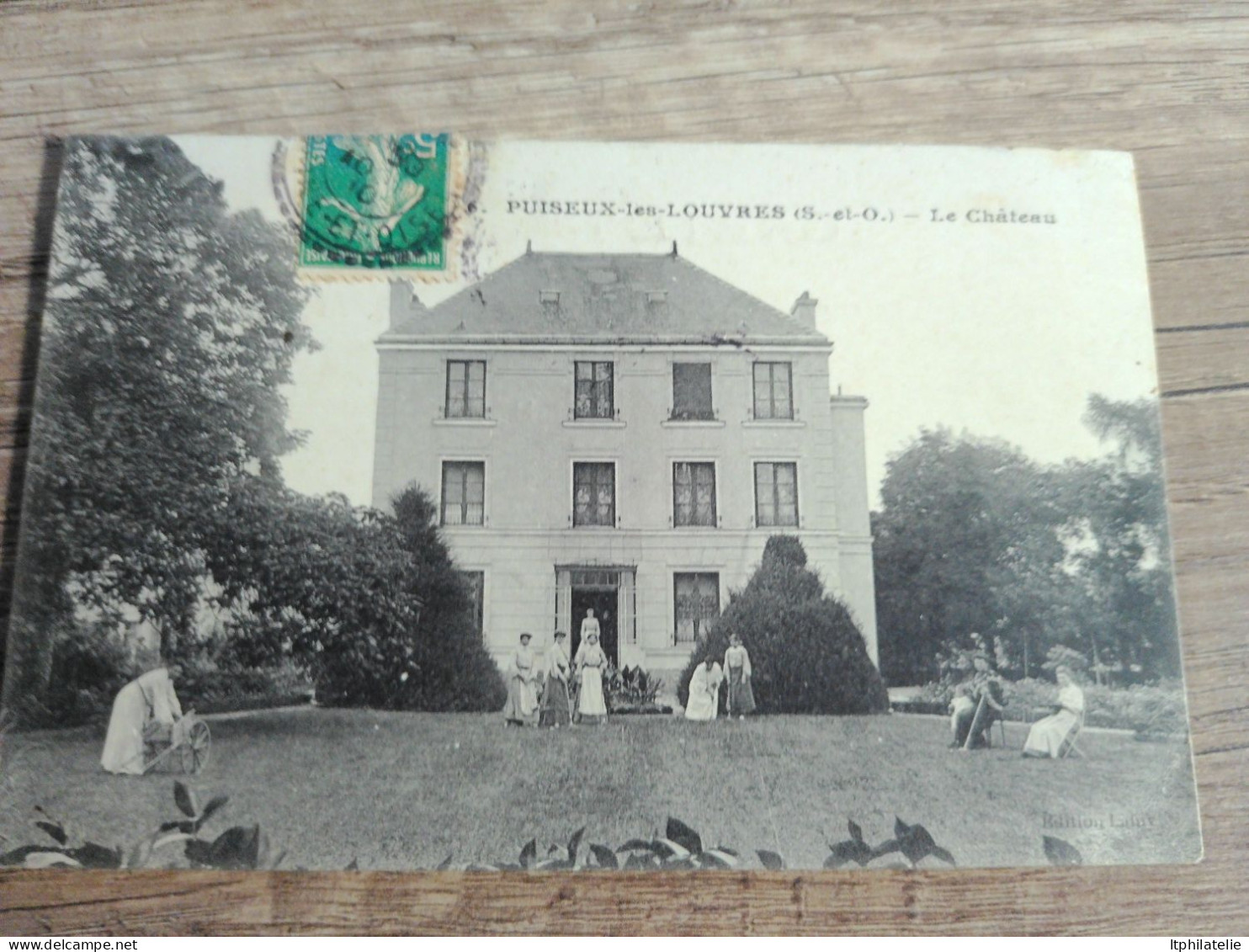 CPA- Puiseux les Louvres,   Le chateau