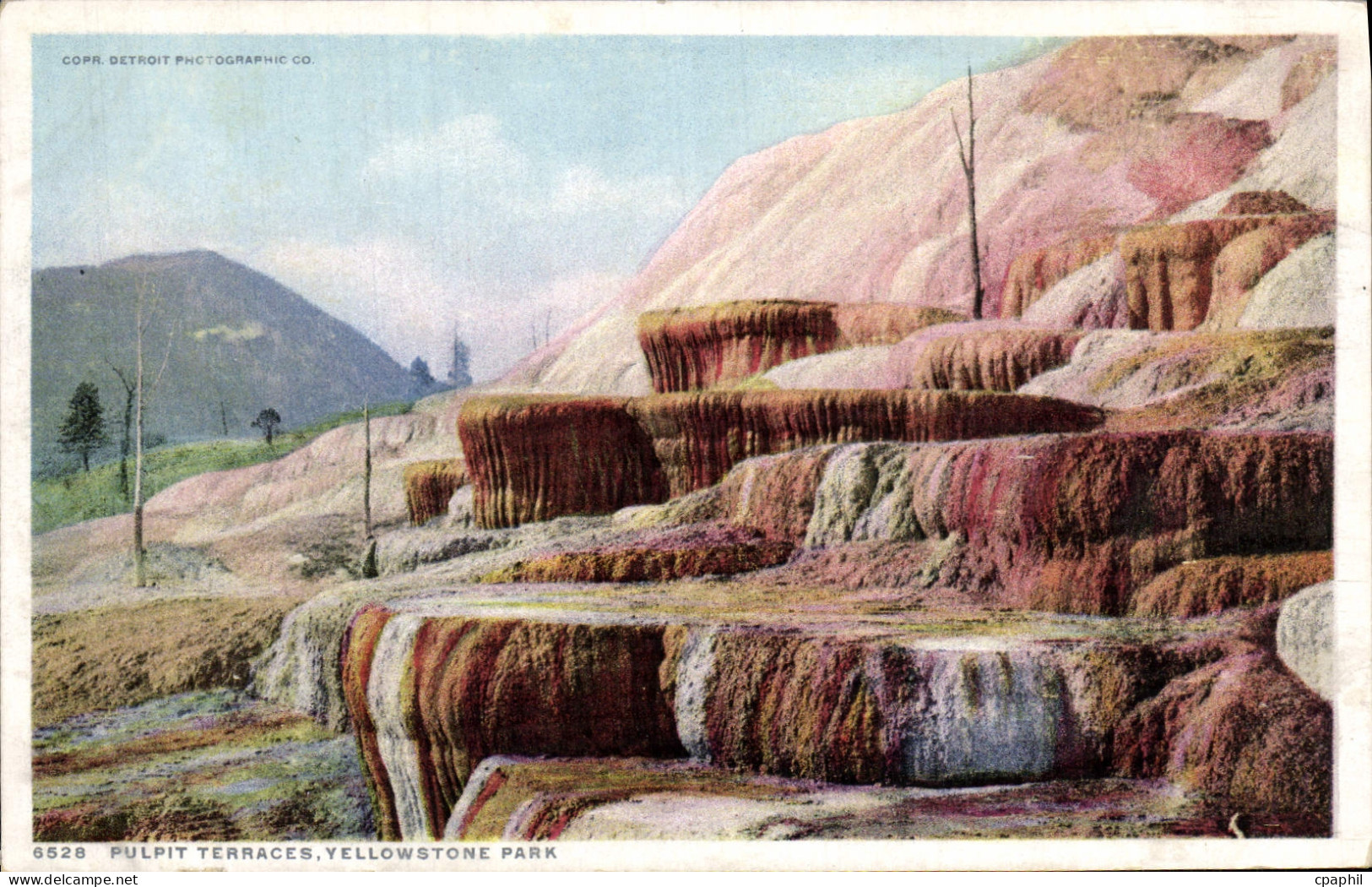 CPA Pulpit Terraces Yellowstone Park