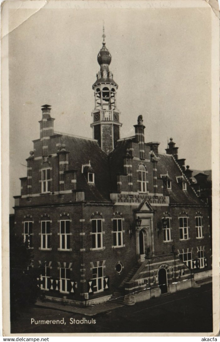 CPA PURMEREND Stadhuis NETHERLANDS (713768)