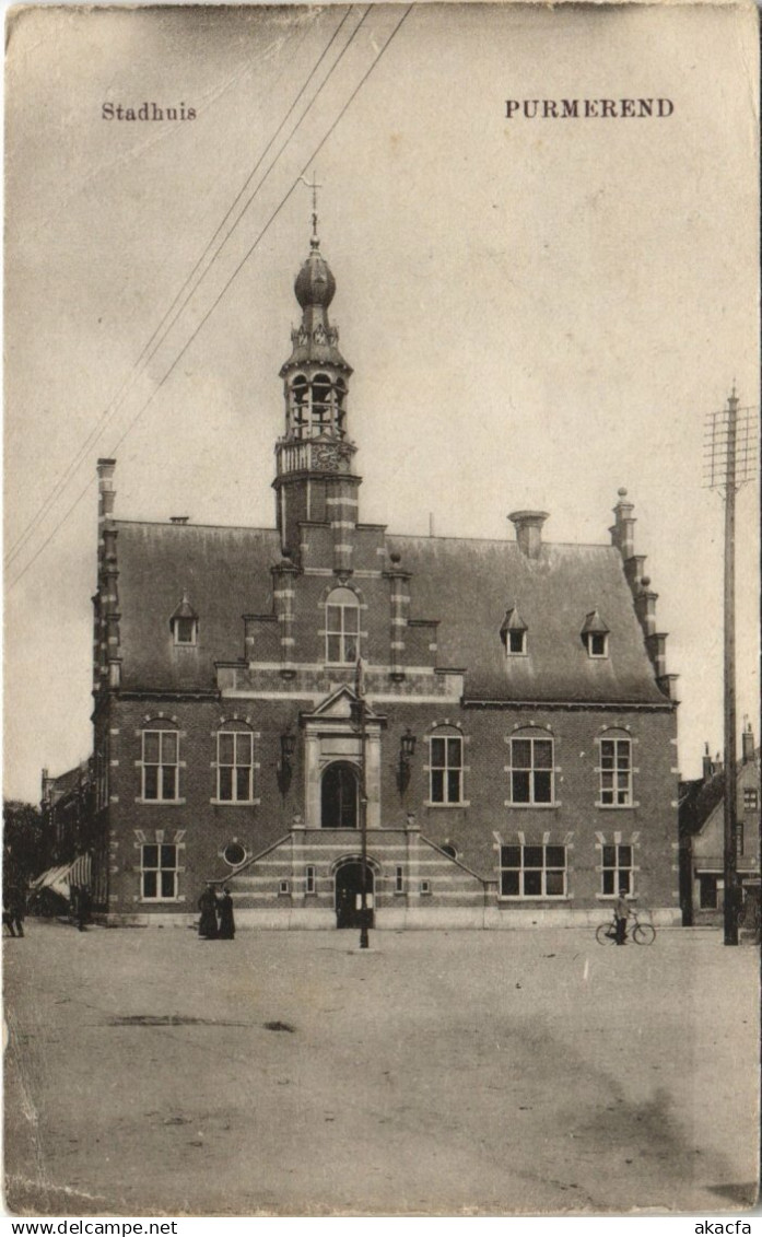CPA PURMEREND Stadhuis NETHERLANDS (713769)