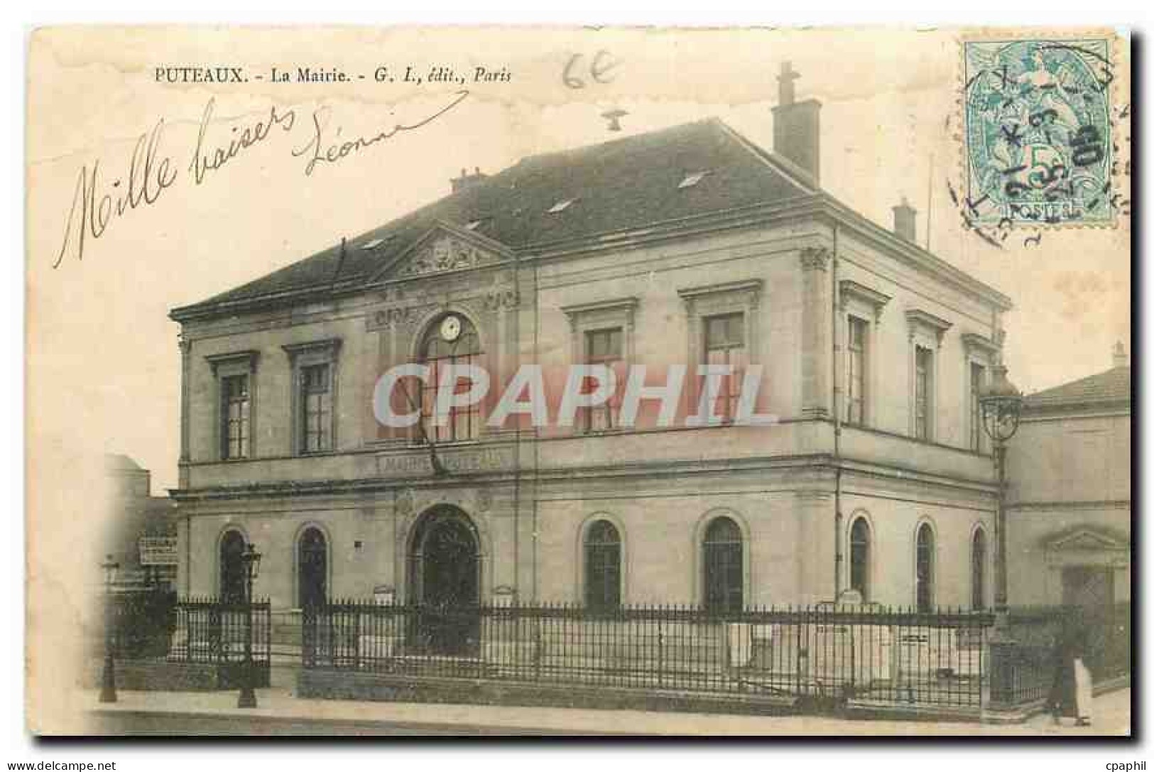 CPA Puteaux La Mairie