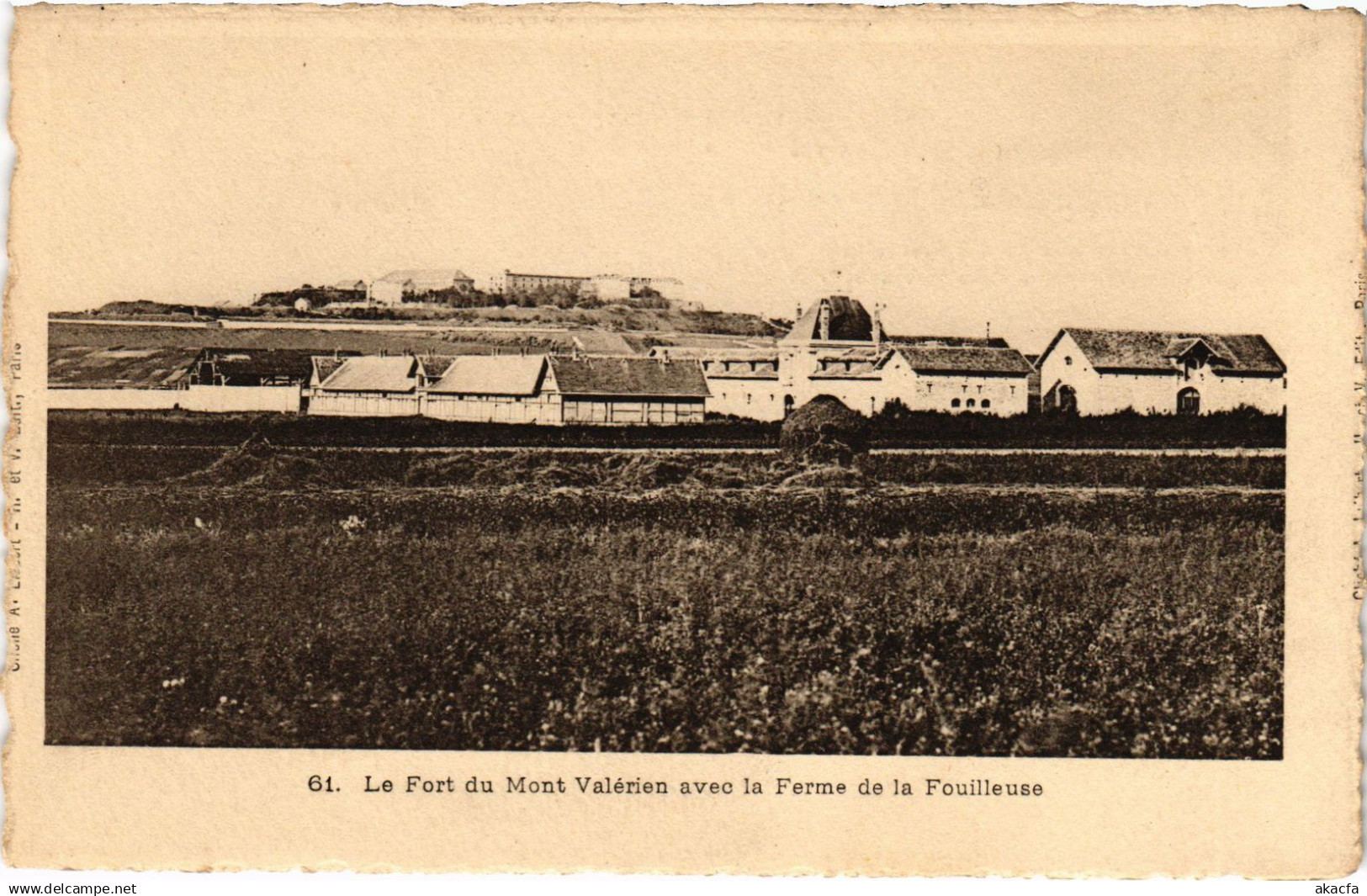 CPA Puteaux Le Fort du Mont Valerien (1315433)