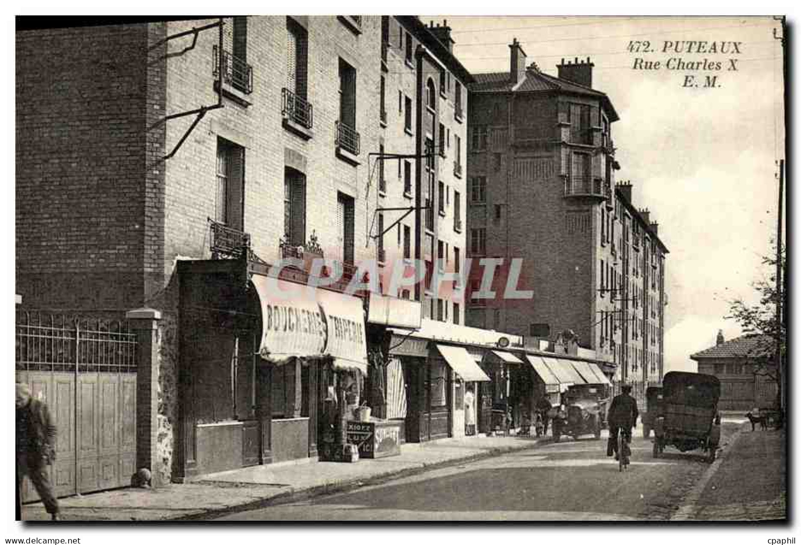 CPA Puteaux Rue Charles X