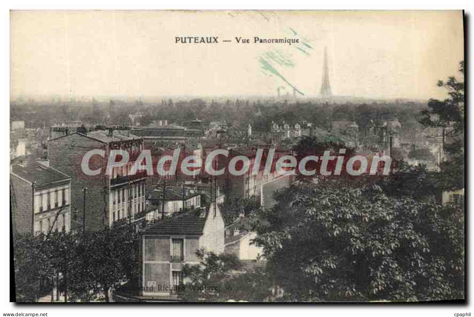 CPA Puteaux Vue panoramique