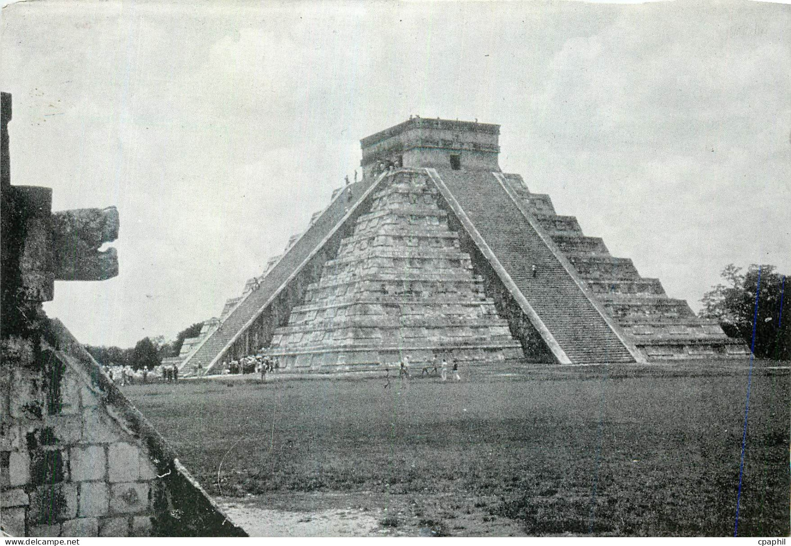 CPA Pyramide Mexique