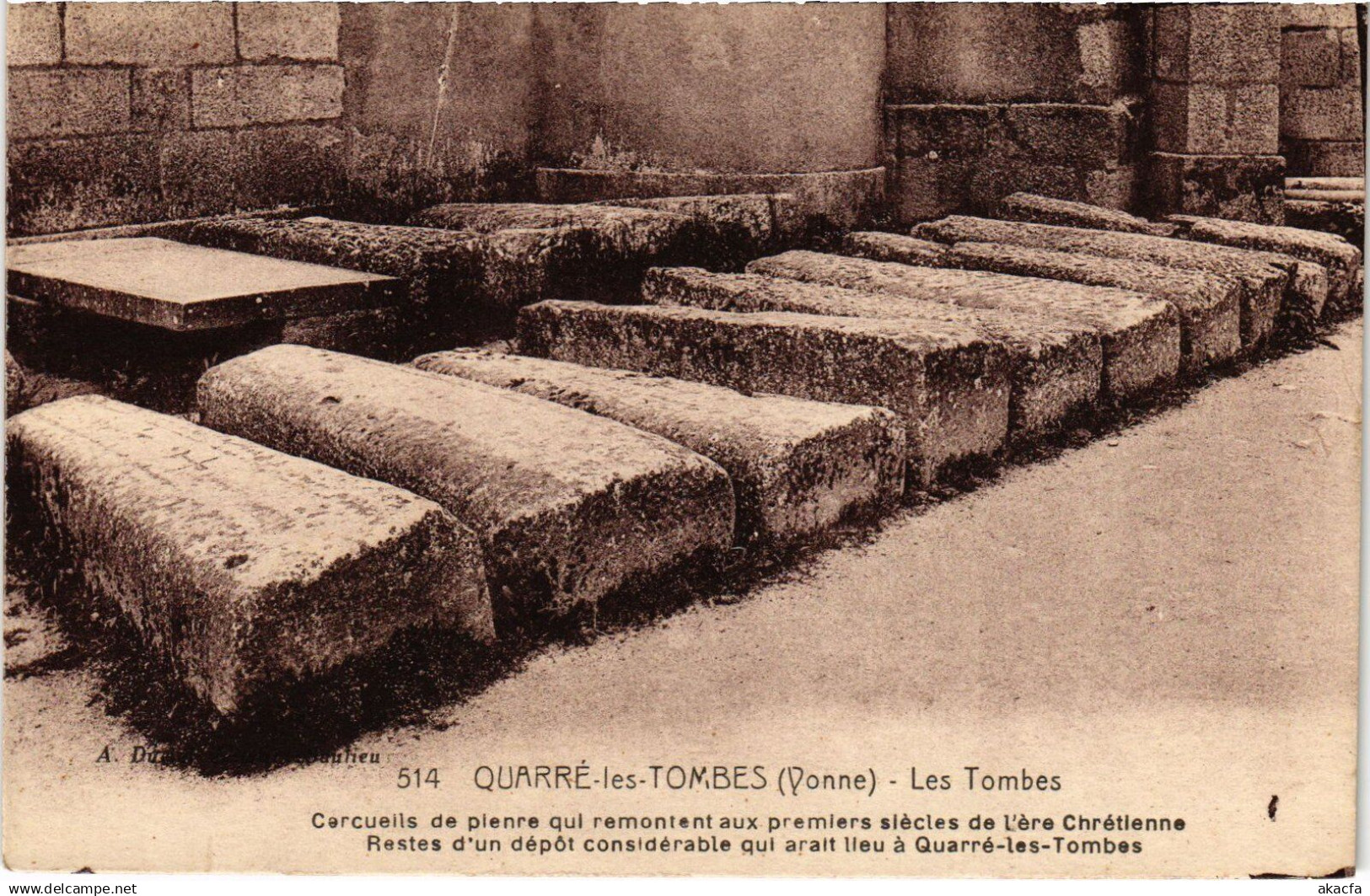 CPA Quarre les Tombes les Tombes (1426070)