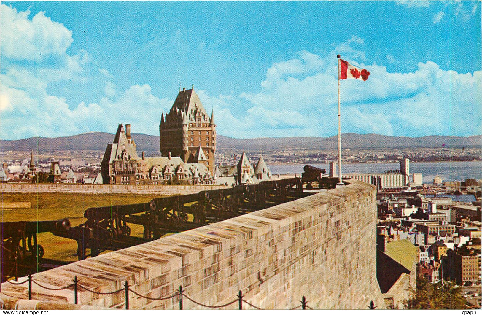 CPA Quebec Canada La panorama est splendide vu du sommet de la Citadelle