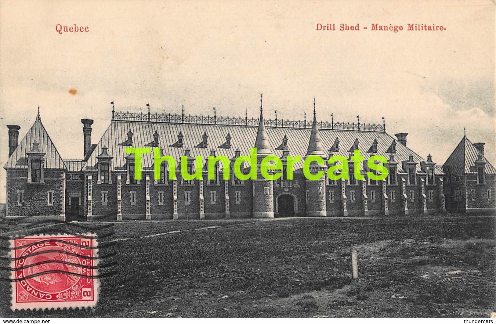 CPA QUEBEC DRILL SHED MANEGE MILITAIRE