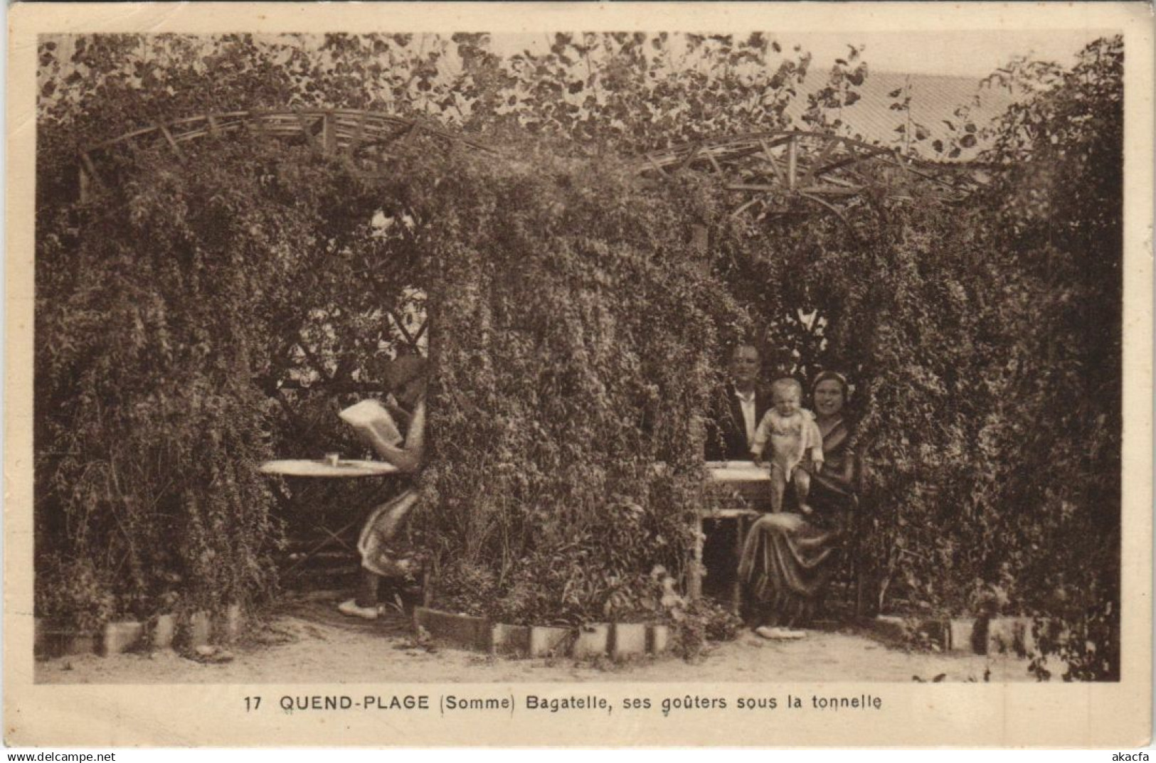 CPA QUEND-PLAGE Bagatelle (751096)