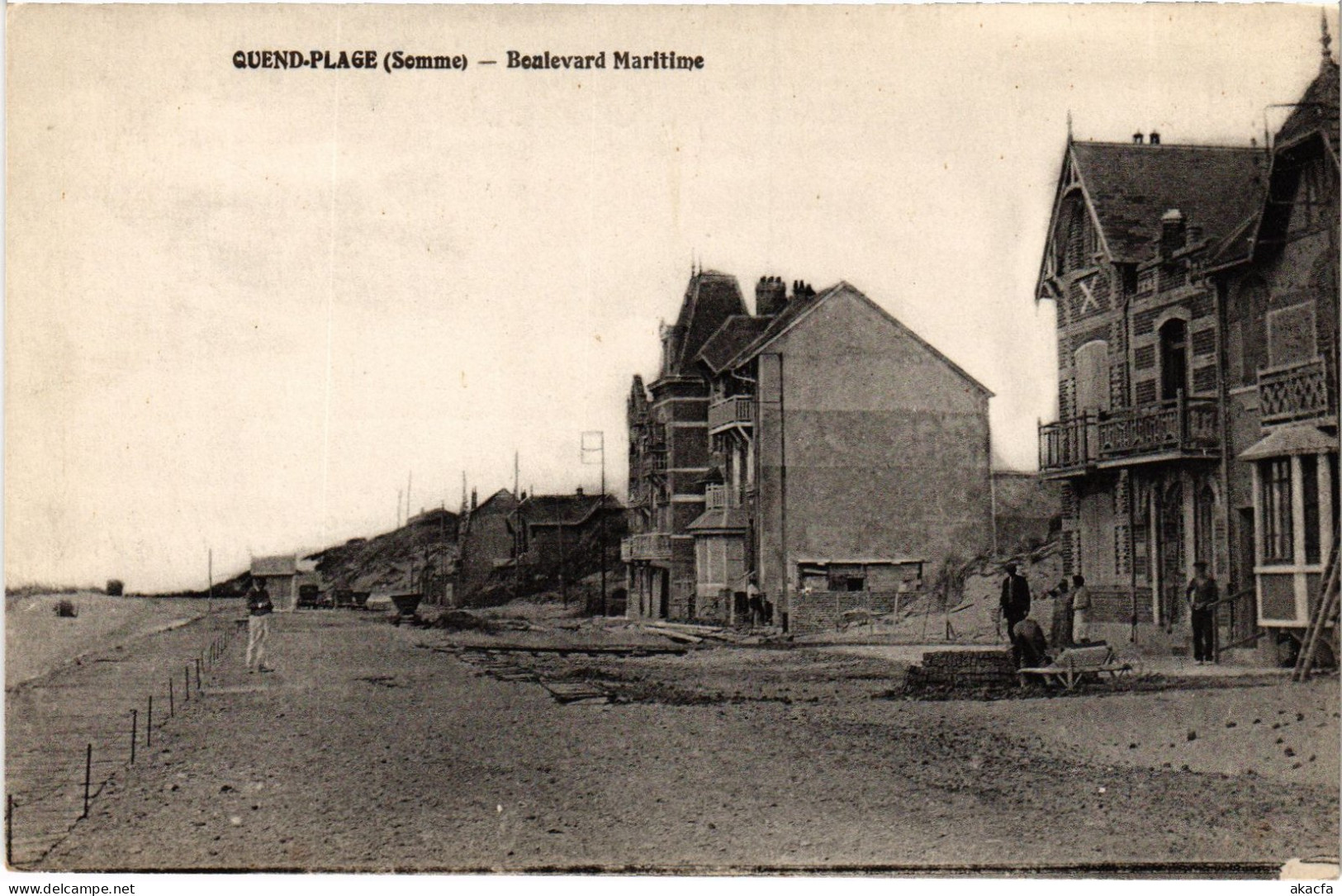 CPA Quend Plage Boulevard Maritime (1497661)
