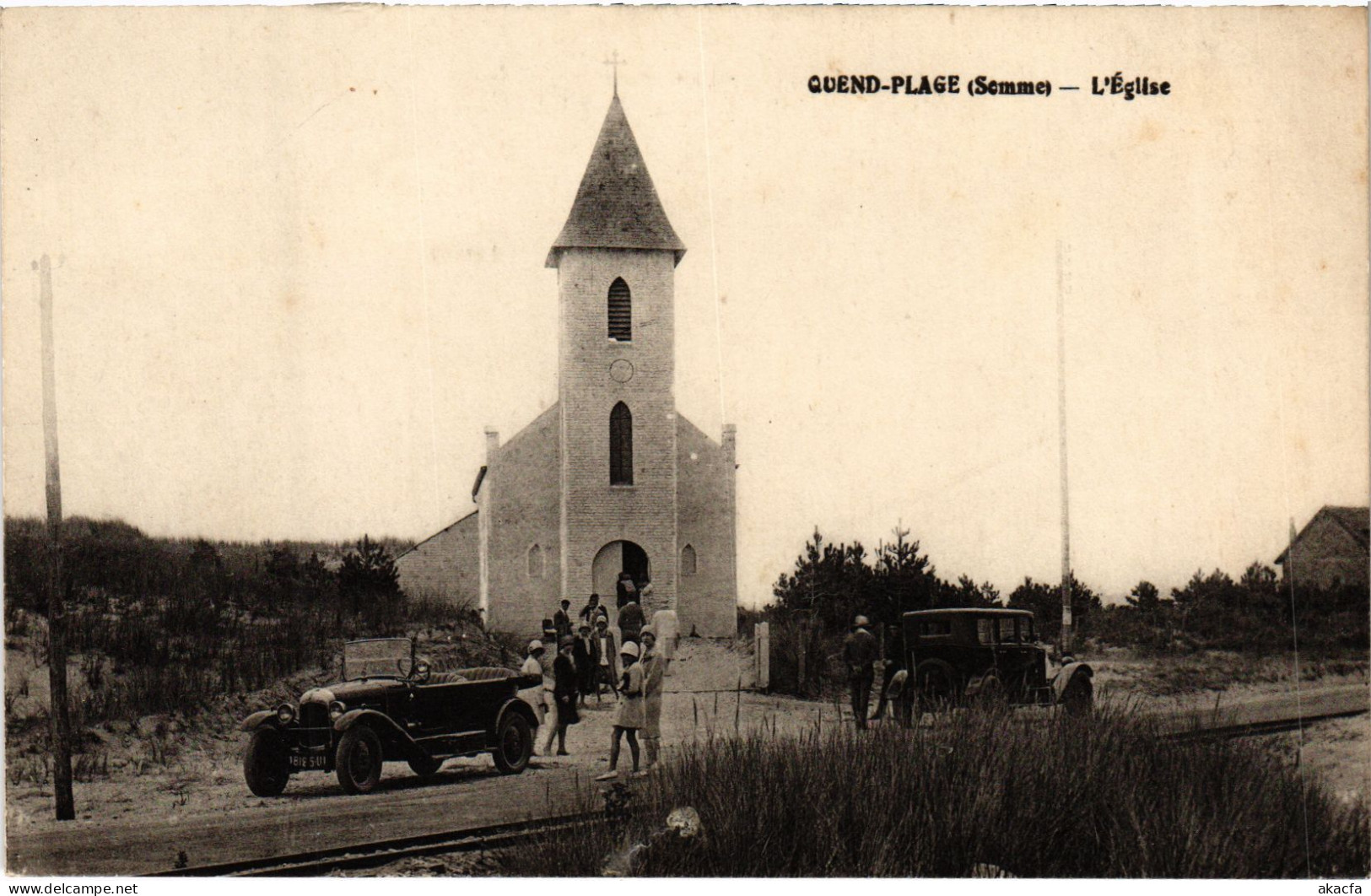 CPA Quend Plage eglise (1498322)