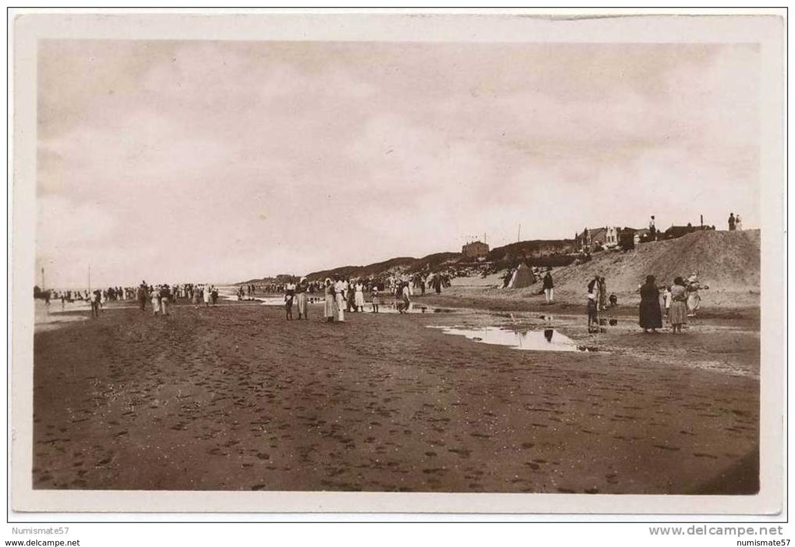 CPA QUEND PLAGE - Perspective de la Plage - Ed. Bagatelle , Quend Plage - 23/08/1933